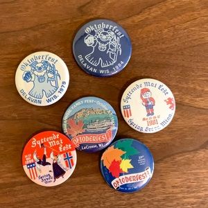 Oktoberfest buttons